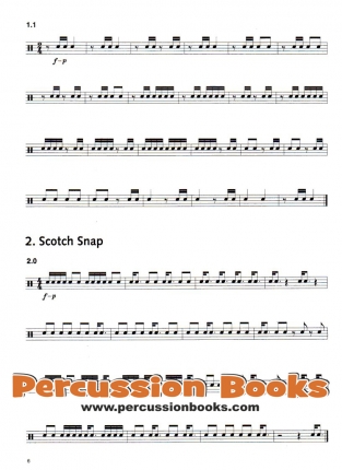 Snare Drum Studies B Sample 1